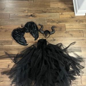 5-6T Malificent Costume